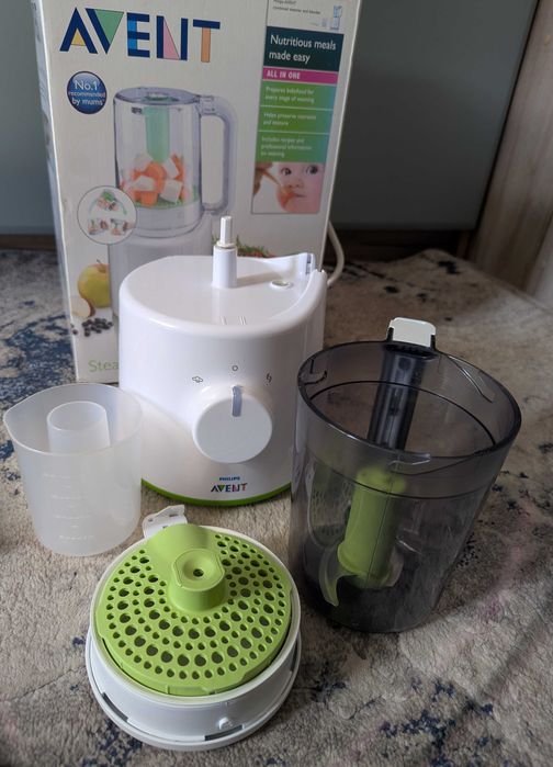 Нов уред за готвене на пара Philips Avent 2in1
