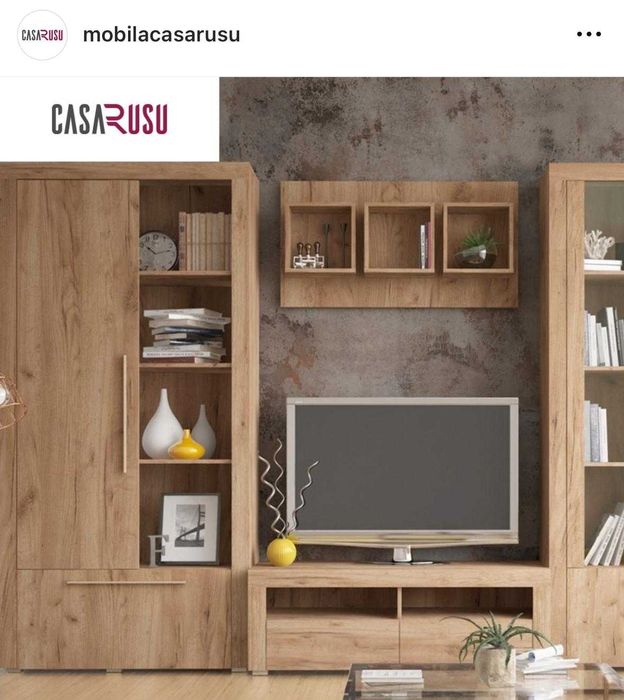 Biblioteca living Trend lemn pret fix !!