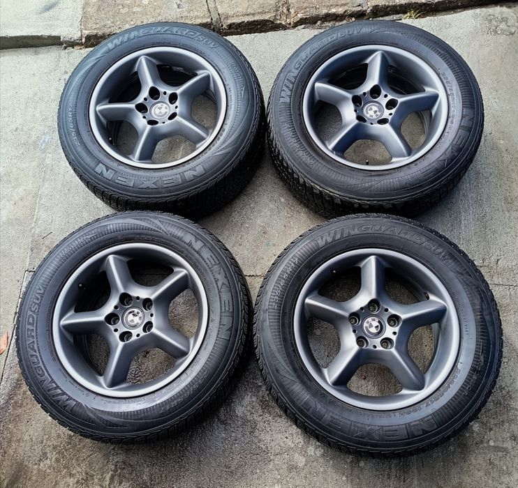 17ки джанти 5х120 със зимни гуми за BMW X5