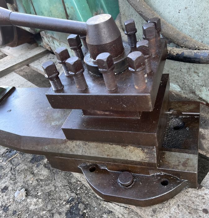 Задно седло и кръстат супорт от корейски струг