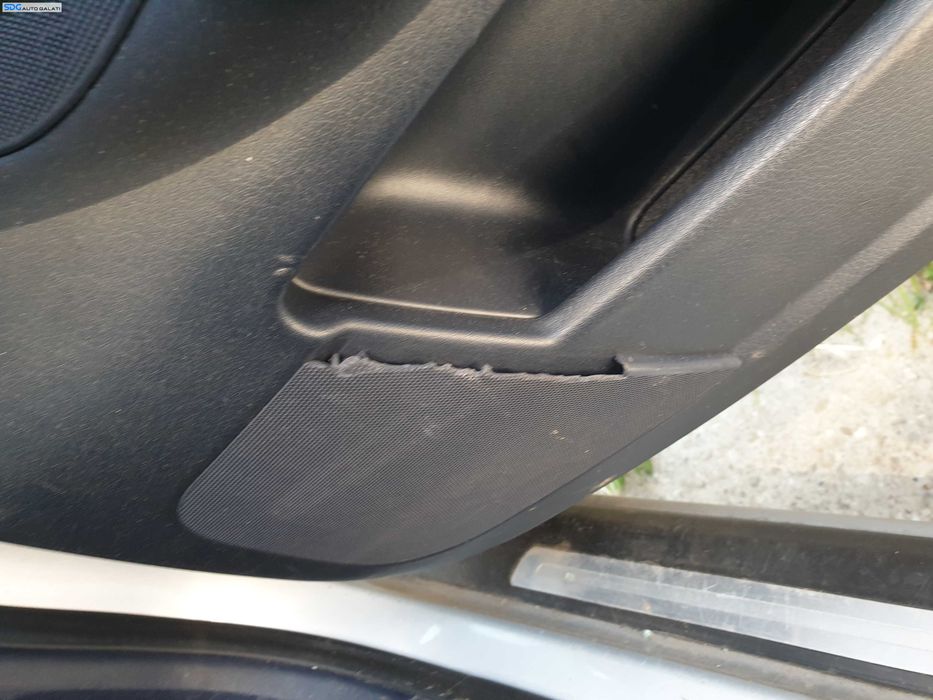 Panou Fata Usa Portiera Interioara Dreapta Spate Piele Neagra cu Defect Audi A6 C6 Break Combi Avant 2005 - 2011 [Q0692]