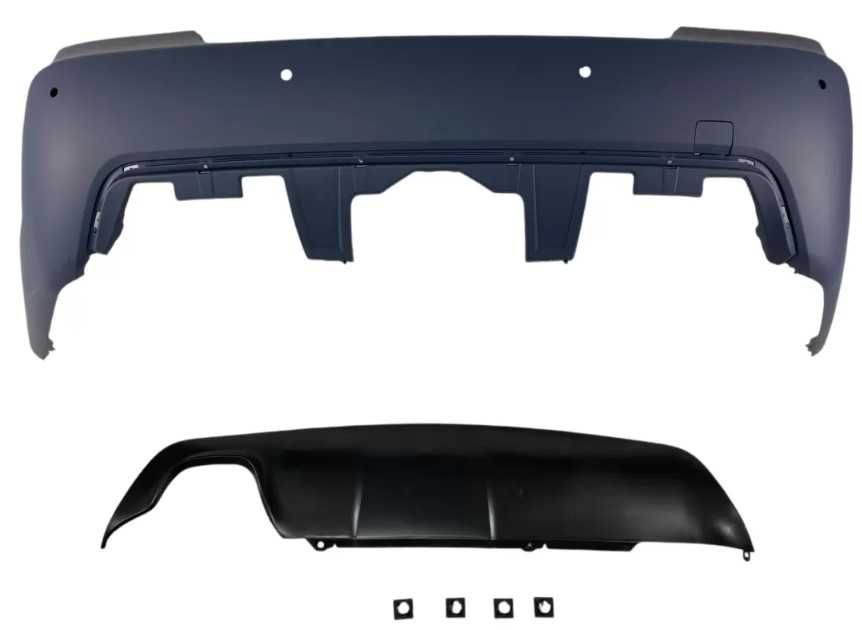 Задна тунинг броня за BMW E60 (2004-2010) M-tech sedan Нова!НА СКЛАД!