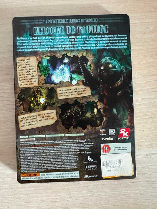 BioShock Collection Xbox 360 — BioShock Steelbook + BioShock Infinite