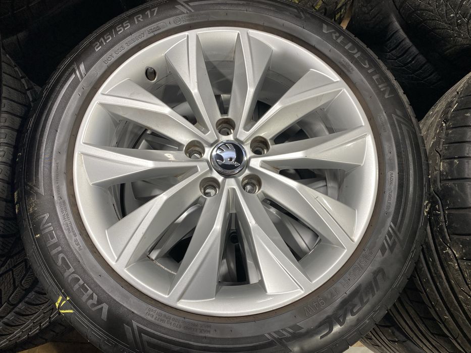 Jante 17 Seat Ateca Skoda Karoq VW T-roc 215/55R17 vara DOT2022