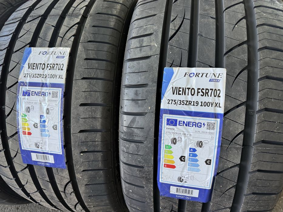 275/35 R19 + 245/40 R19 FORTUNA anvelope noi vara BMW Seria5