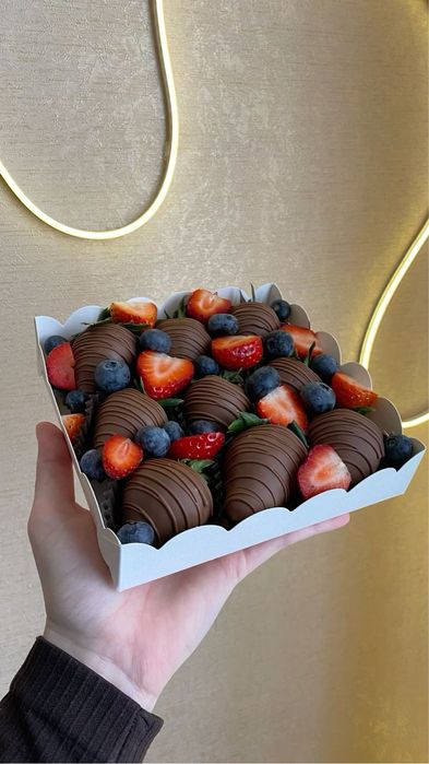 Клубника в шоколаде