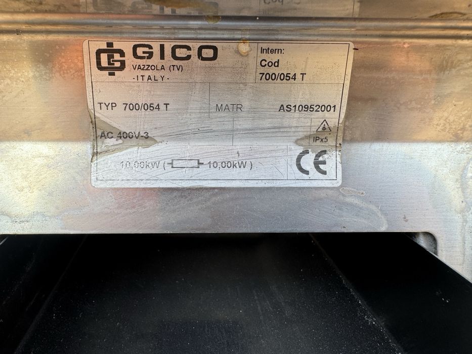 Туч плоча за готвене. ПРОФИСИОНАЛНА 10KW