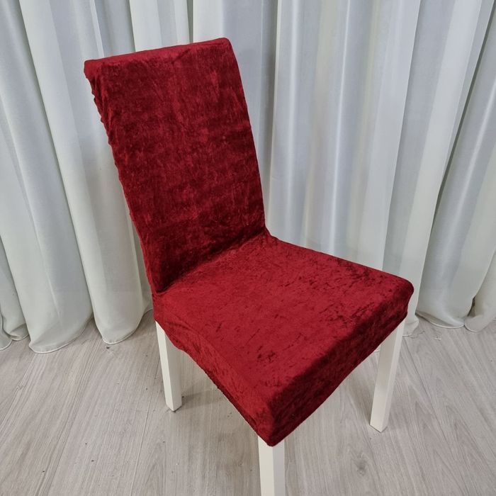 Set 6 huse scaun catifea