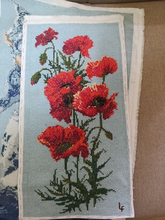 Вышивка крестом без рамки