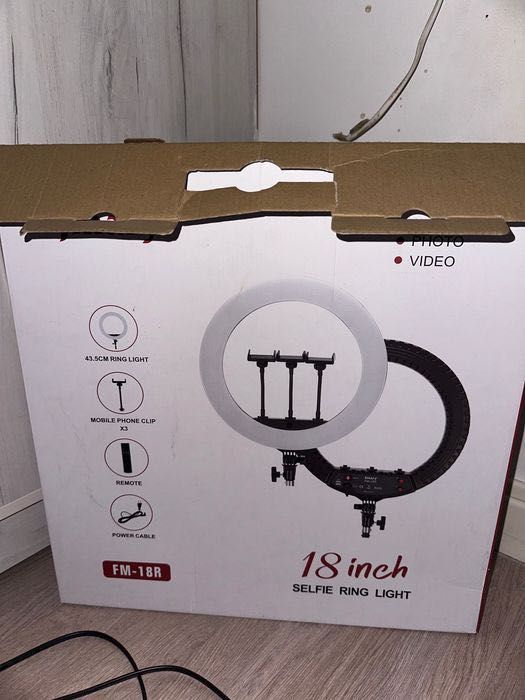 Лампа кольцевая диаметр 45