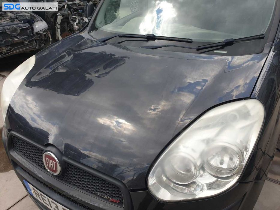 Capota Motor Fiat Doblo 2 2009 - 2015 Culoare Negru [Q4784]