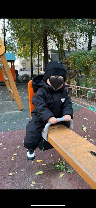Осенний комбинезон для мальчика