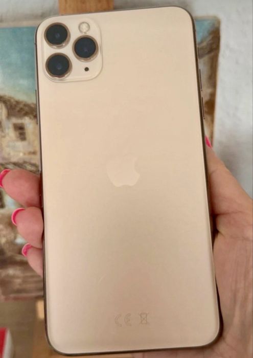 Iphone 11 Pro Max rose gold златен, неразличим от нов