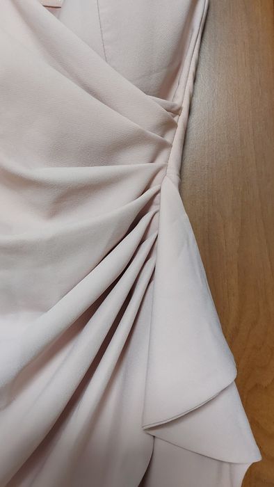 Официална розова рокля