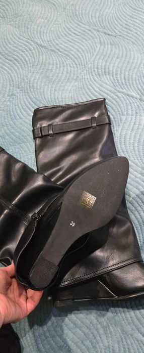 Нови черни ботуши 39 н. Exclusive