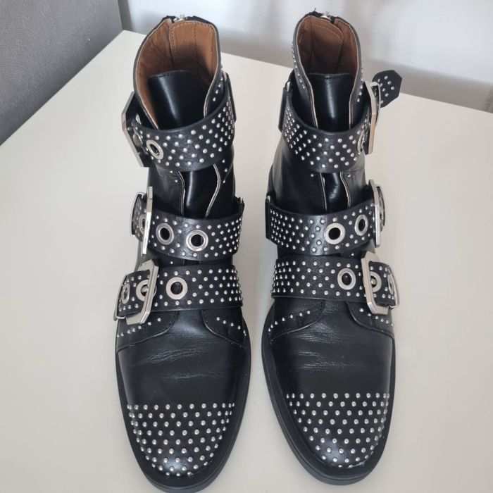 Боти естествена кожа ZARA