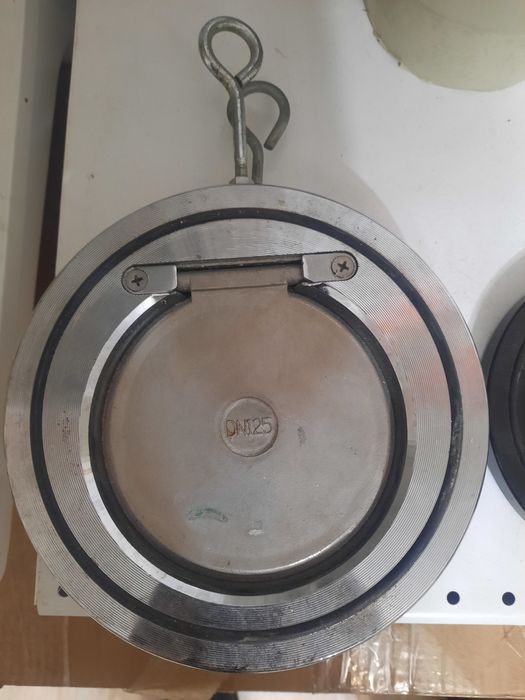 Обратный клапан (хлопушка) межфлянцевый поворотный  для воды 125 80 и