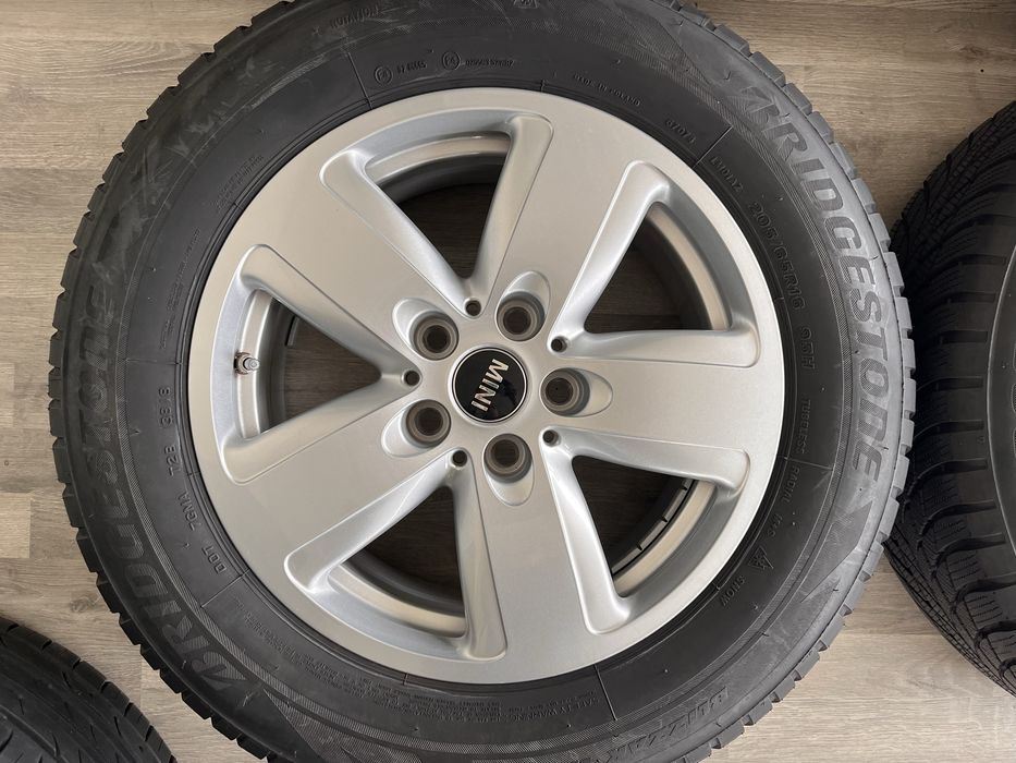 Оригинални джанти 16 цола 5х112 за Мини със зимни гуми 205/65/16
