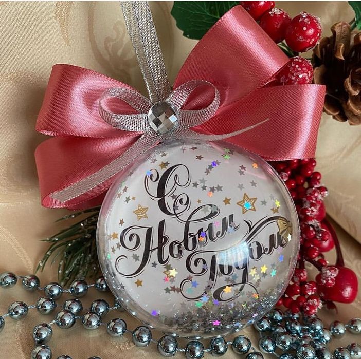 Елочные шары с фото