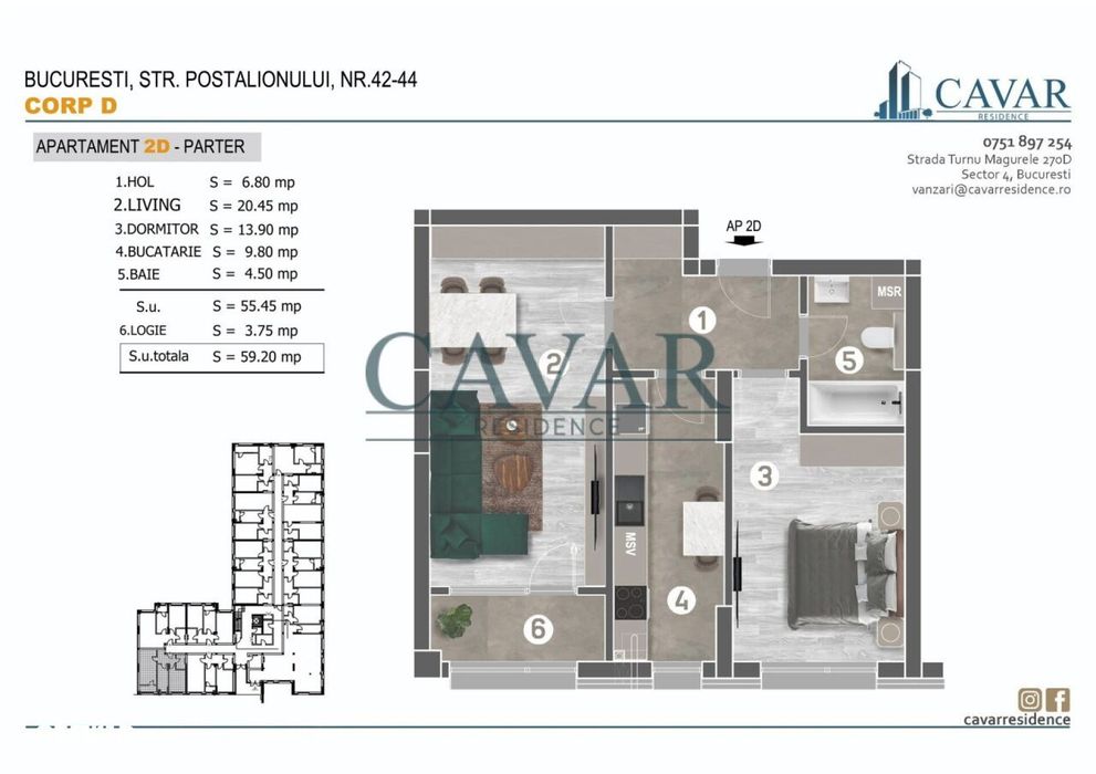 Alege Responsabil. Alege Proiectele Cavar Residence