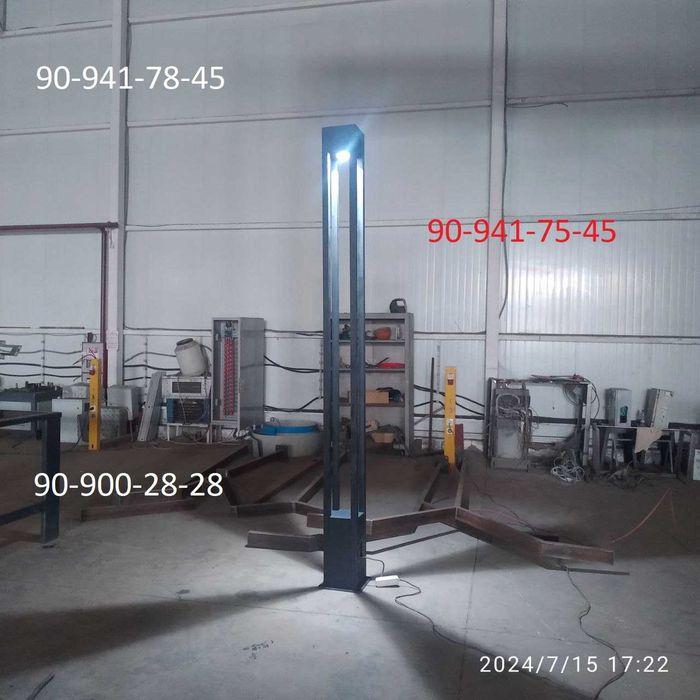 Уличные парковые фонари, торшеры, светильники в стиле hi-tech