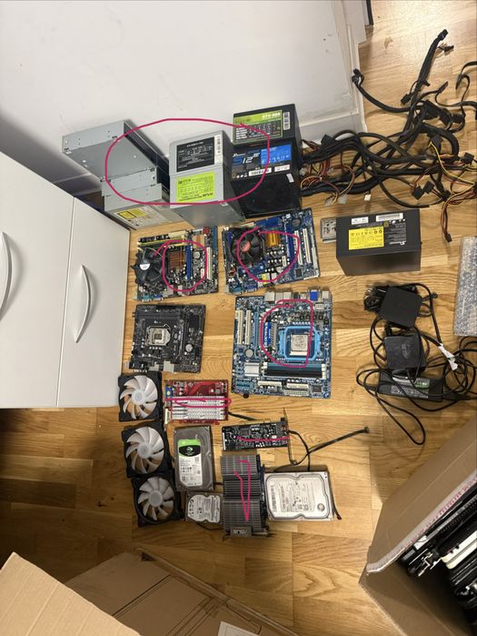 Componente pc/laptop urban mining functionale / defecte