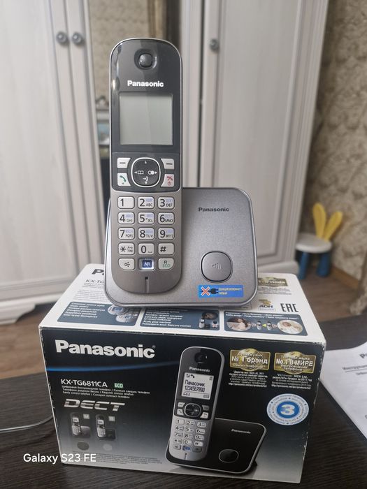 Радио телефон  Panasonic новый  оригинал