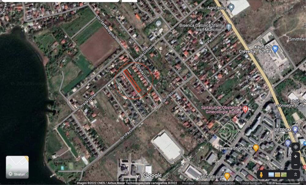 Teren buftea-crevedia str. Uzinei