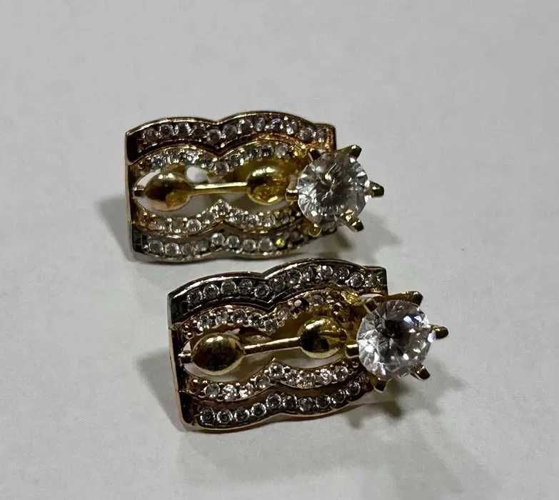Златни обеци 14K 5.74 гр