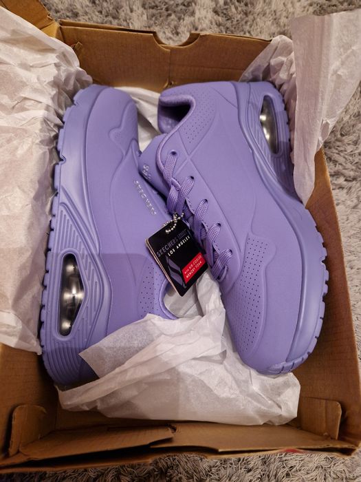 Adidași Skechers noi, culoare mov, cu memory foam