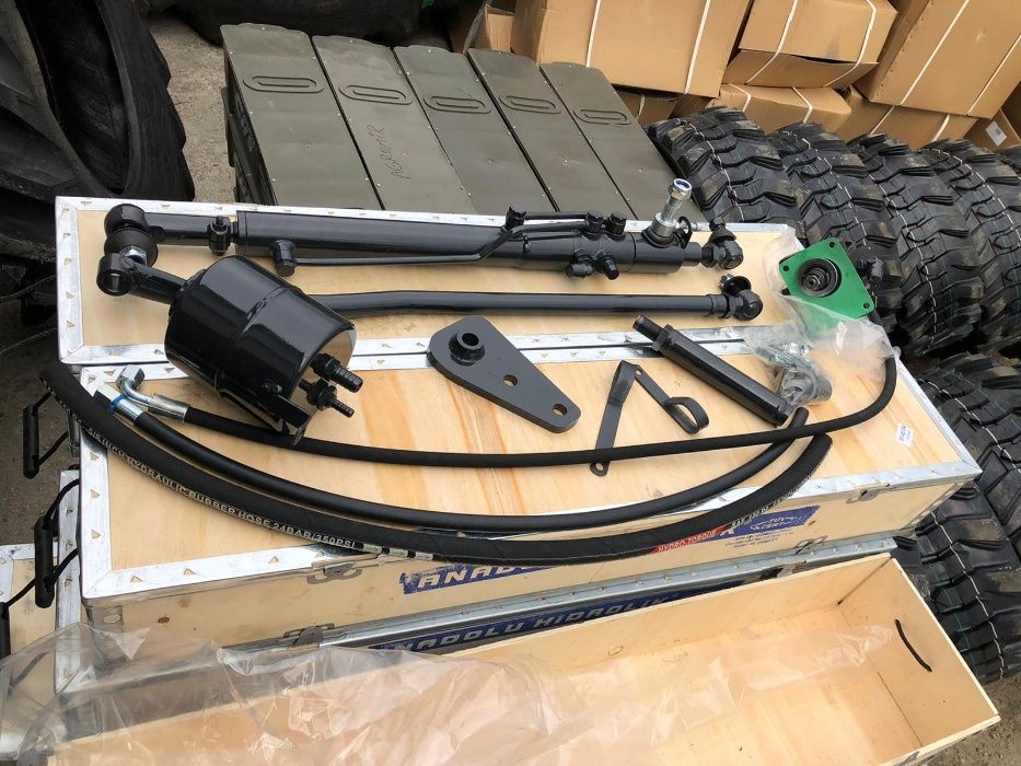 Servodirectie noua tractor U445 set complet cu cilindru ajutator FIAT