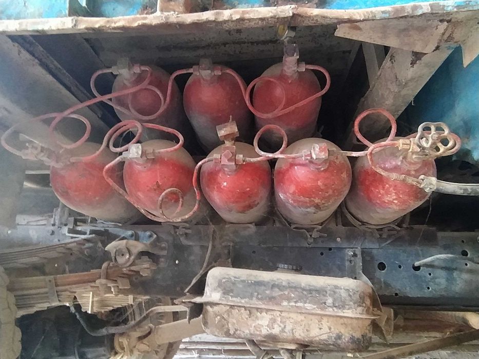 Zil Samasval metan gaz zavodiskoy