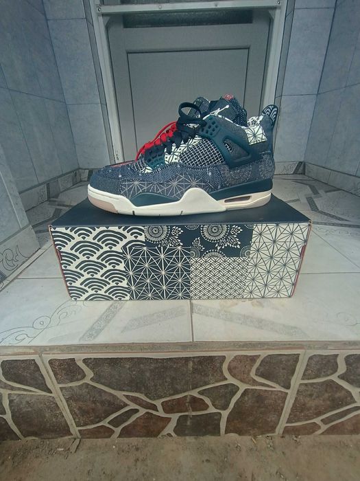 Air Jordan 4 retro se blue ocean