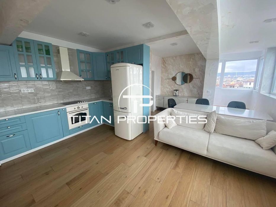 Дава се под наем Тристаен апартамент в Варна, Колхозен пазар - 84 кв.м за 650 € - Снимка #1