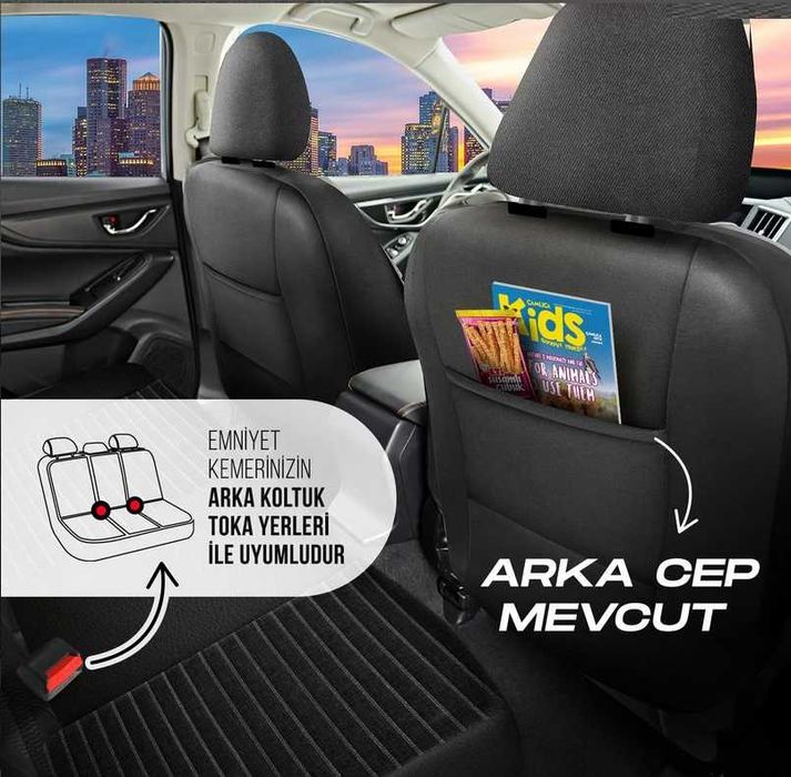 Комплект премиум тапицерия Panda Boston - различни цветове