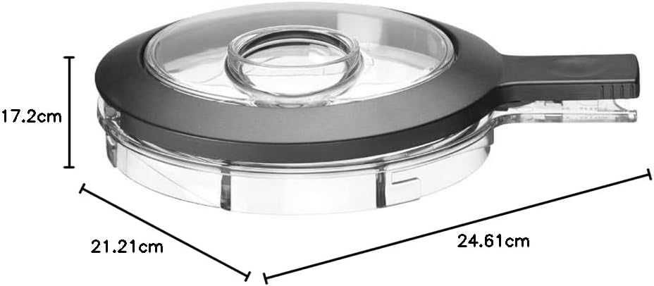 ПРОМО Нов 2г Гаранция Мощен Мини Кухненски Робот Блендер Чопър KitchenAid, 5KFC3516, Черен или Червен