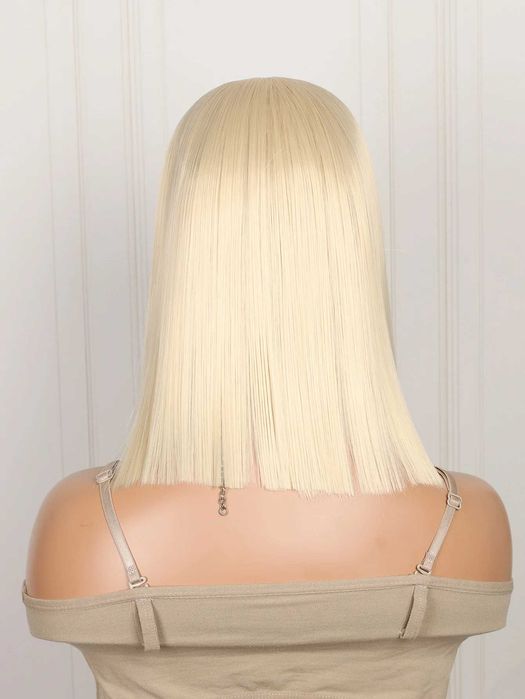 Руса права дантелена перука лейс фронт 13х4