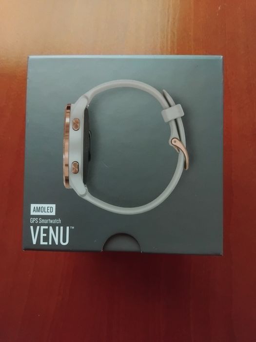 Часовник Smartwatch Garmin Venu, Light Sand/Rose Gold