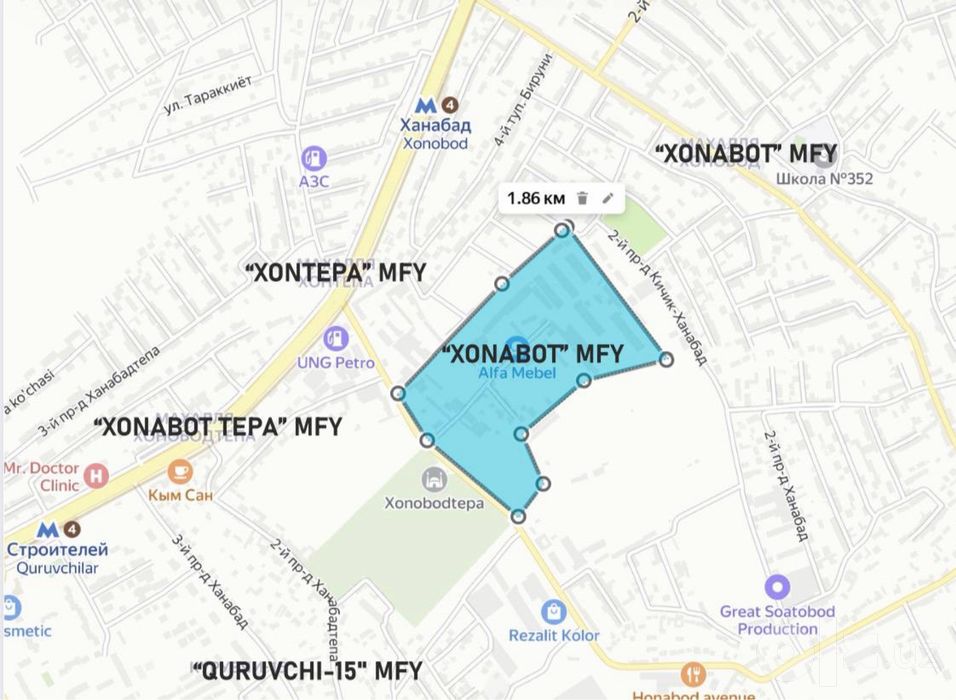 ‼️Метро Ханабад 16 этажный ЖК‼️1.25 Гектара Фул пакет документов‼️