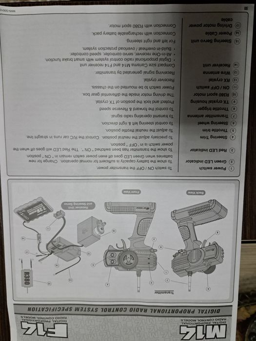 Masinuta electrica Hispeed 4wd