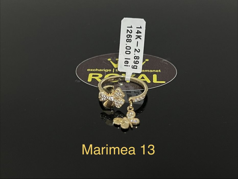 Bijuteria Royal CB: Inel aur 14k 2,89gr