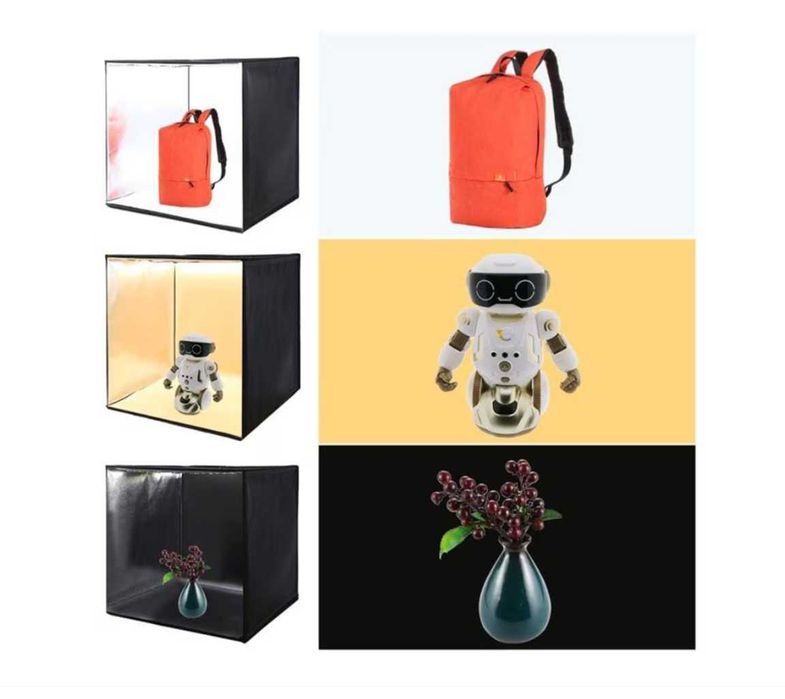 Cabina foto pliabila Puluz PU5060EU, 60 cm, 3380 lumeni