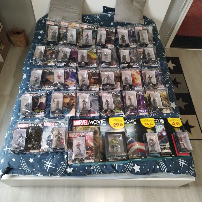 Марвел колекция фигурки 100% оригинални не отваряни 30 от 30 броя