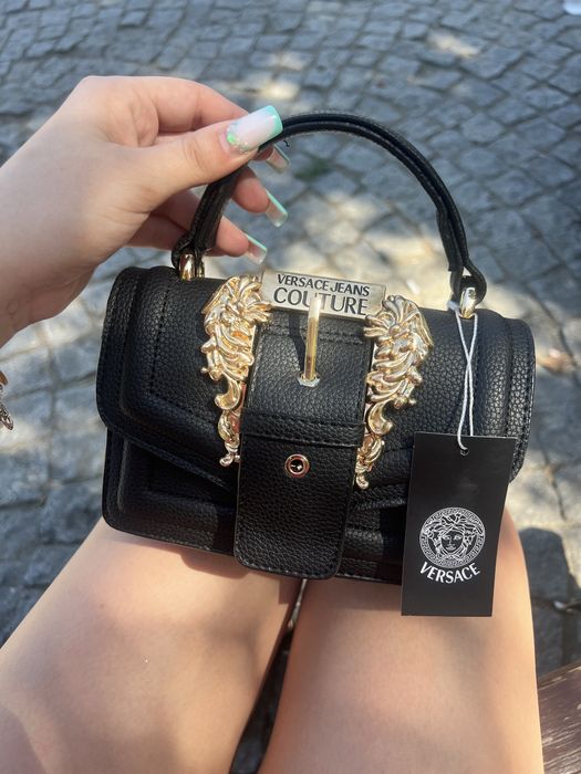 Geantă Versace neagră nouă