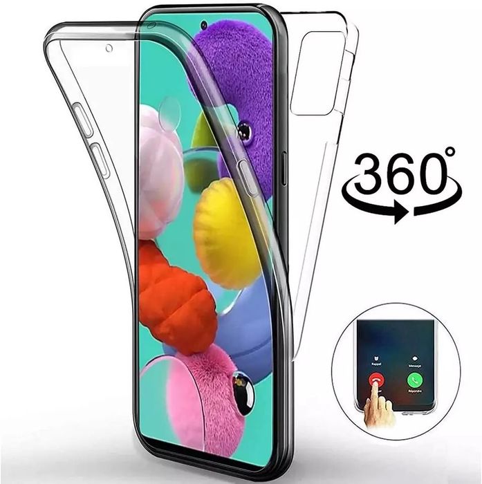 Samsung S20/S21/S22/S23/S24/S25 Plus ULTRA Husa 360 Fata Spate Transpa