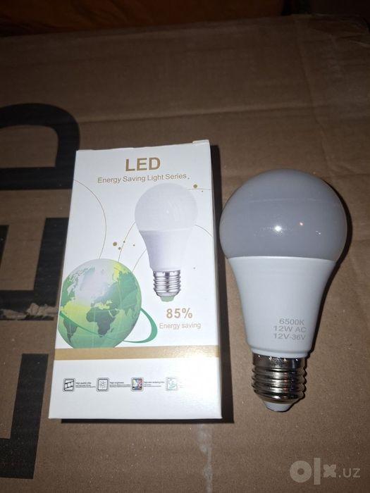 Лед лампочка. Led lamp  12 вольт-36 вольт 10w;12w;15w   4000к