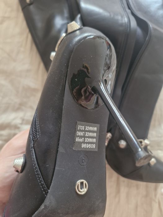 Черни токчета с висок ток