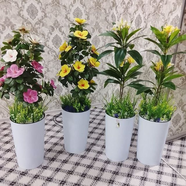 Uyingizga chiroy va koʻrk bagʻishlovchi sunʼiy decorativ gullar