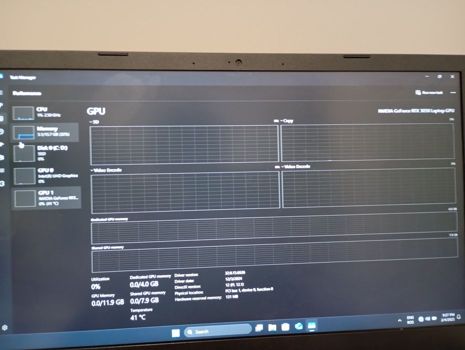 Vând Laptop Gaming Acer aspire 7