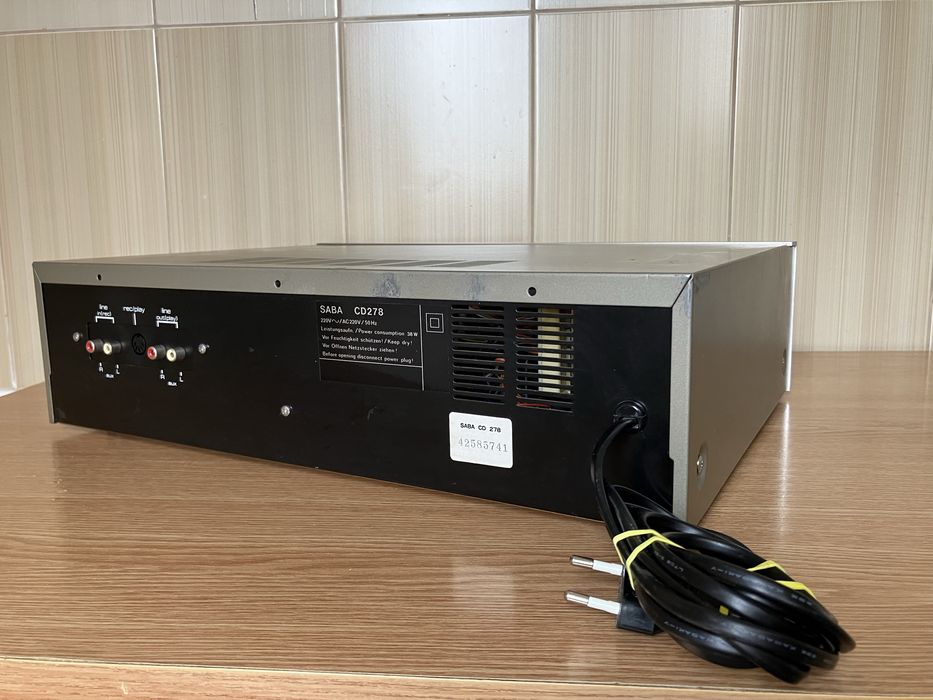 Saba CD 278 casetofon deck